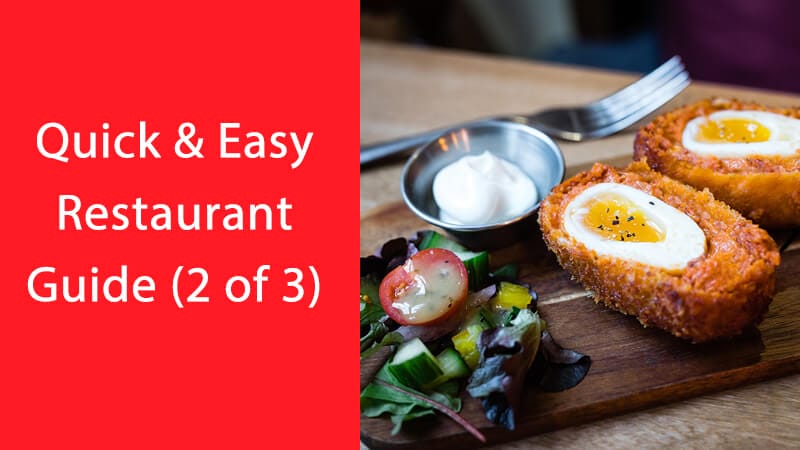 Quick Easy Restaurant Guide